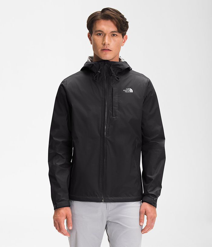 Chubasquero The North Face Hombre Alta Vista - Colombia QGVUDB367 - Negras